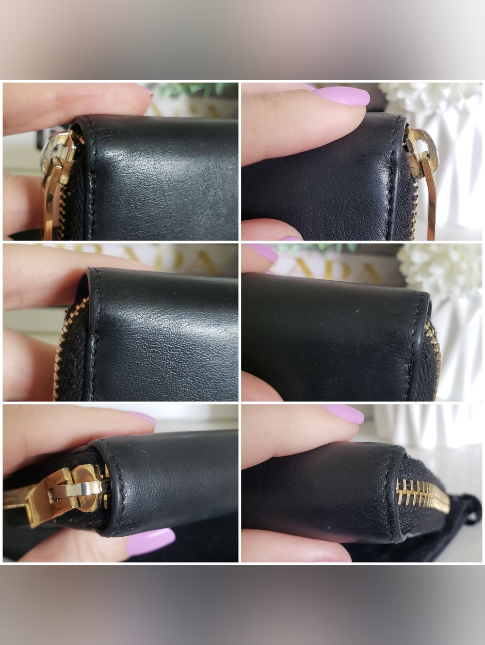Authentic Pre-owned Yves Saint Laurent Zip Around Wallet - Picture 11 of 14